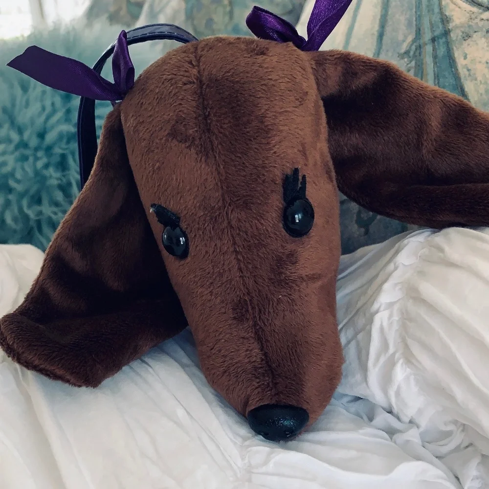 POOCHIE & CO PLUSH PUPPY DOG PURSE